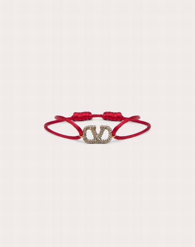 Valentino V-Logo Metal Red Rope Element The Girl Who Used To Sneak Into Her Moth