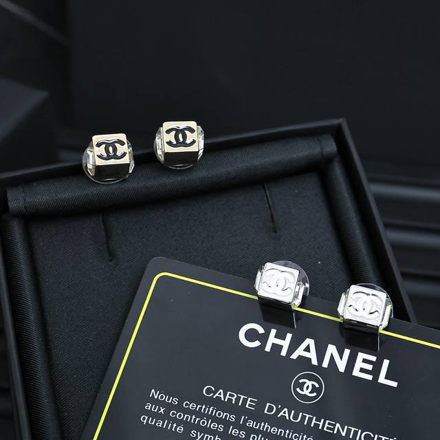 Chanel Best-Selling Sugar Cube Earrings. The Fashion Quotient Is Off The Charts