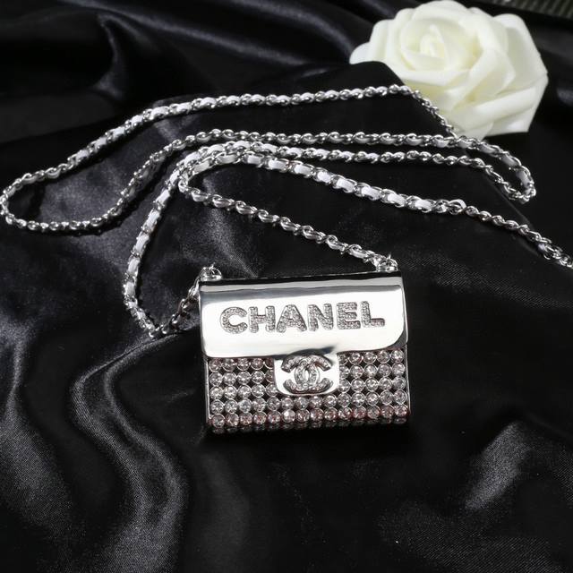 Chanel New Handbag Necklace, At The Boutique, Double C Necklace, Meticulously Cr