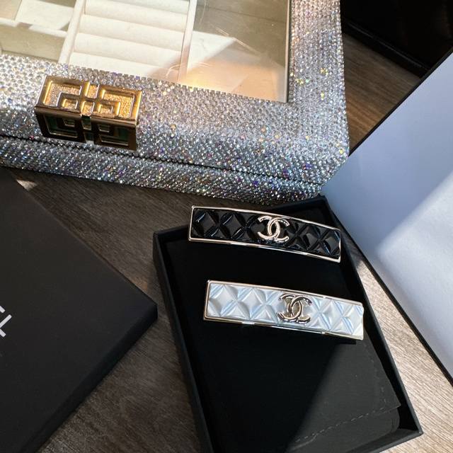 Chanel Diamond-Patterned Resin Hairpin. Chanel Is The Ultimate In Women's Access