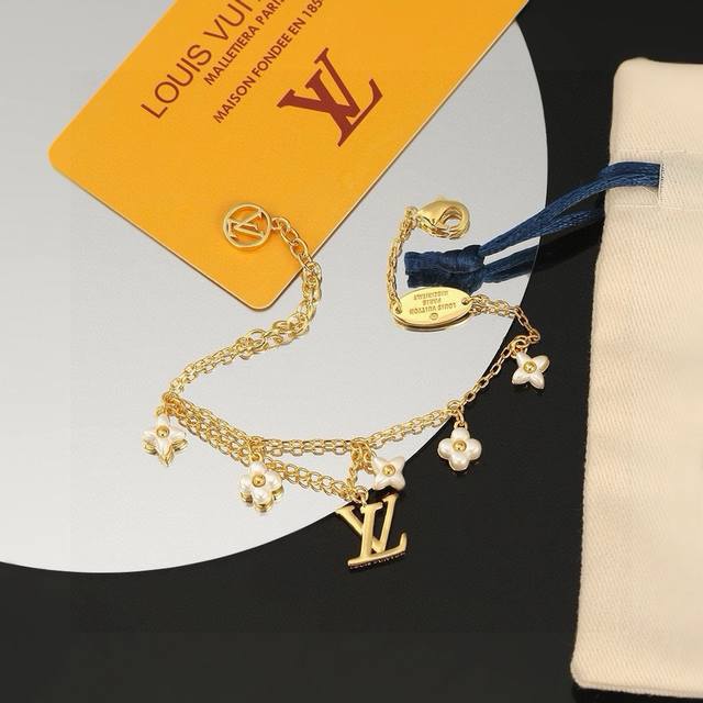Premium Edition Louis Vuitton Letter Bracelet: Crafted With Exceptional Artistry