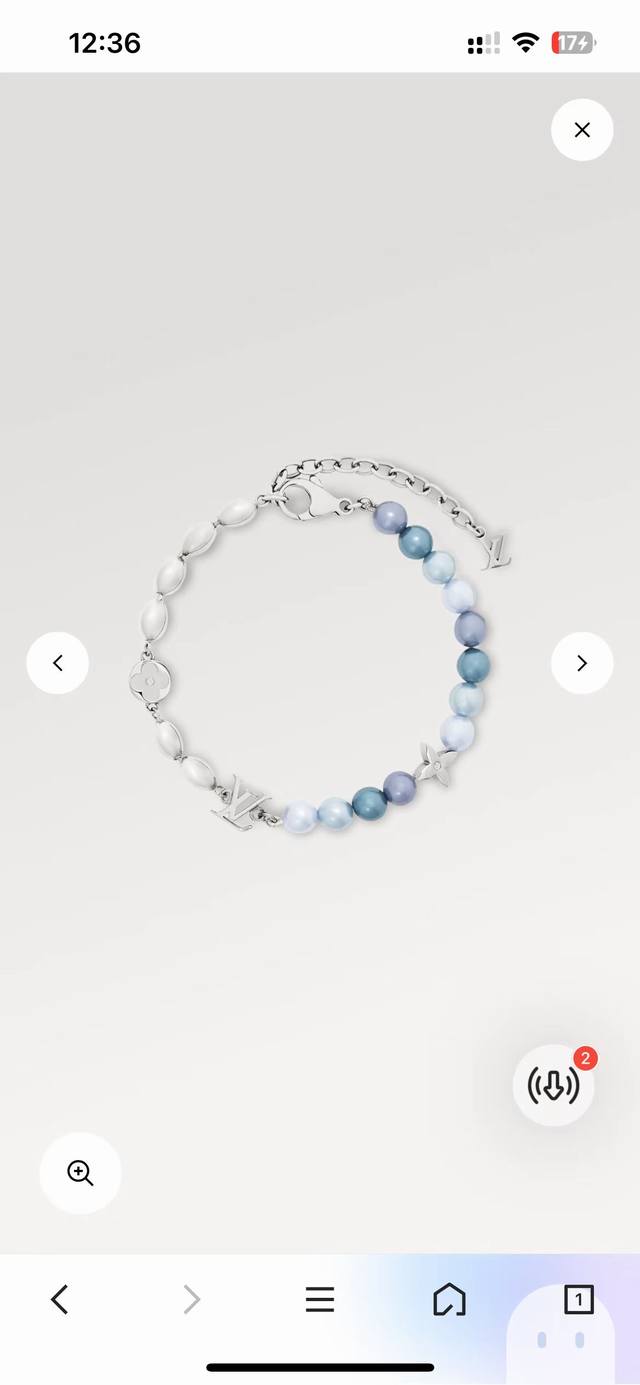 Pearls Fusion Bracelet Pearls Fusion Bracelet Features An Asymmetrical Design Cr