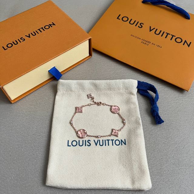 Lv Bracelet, Custom-Made To Match Every Detail Of The Authentic Store Version. T