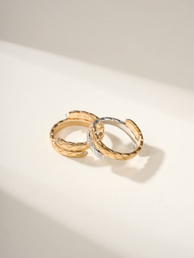 Size 56789 High-End Jewelry Coco Crush Toi Et Moi Ring - Narrow Style Adored By