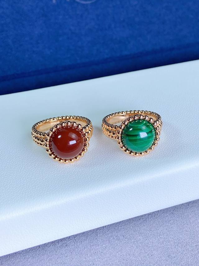 Perlee Lucky Pearl Ring,Featuring Natural Gemstones That Complement Each Other B