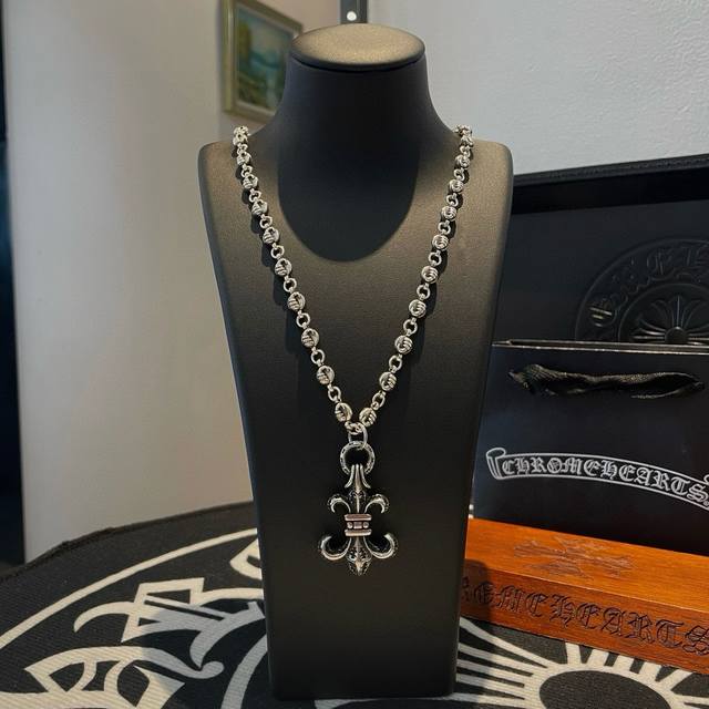 New Arrival, Boutique Quality Chrome Hearts Classic Retro Necklace With Scout Fl