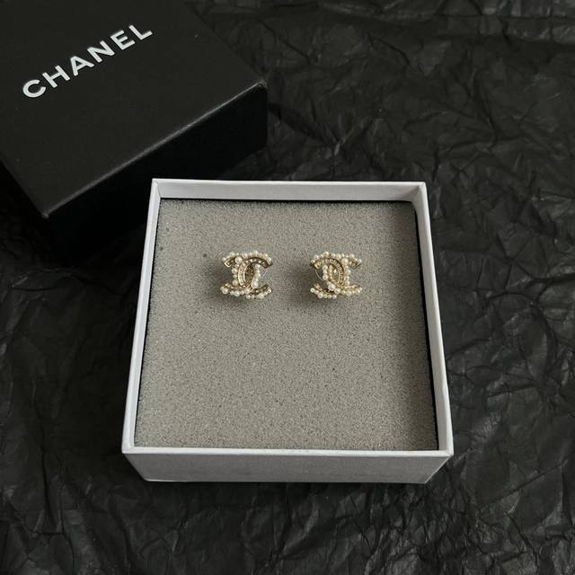 Chanel Vintage Earrings - Chanel's Classic Design Truly Needs No Introduction; E