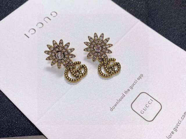 Gucci Double G Earrings And Studs 2024 Fall/Winter New Arrival, Authentic Design