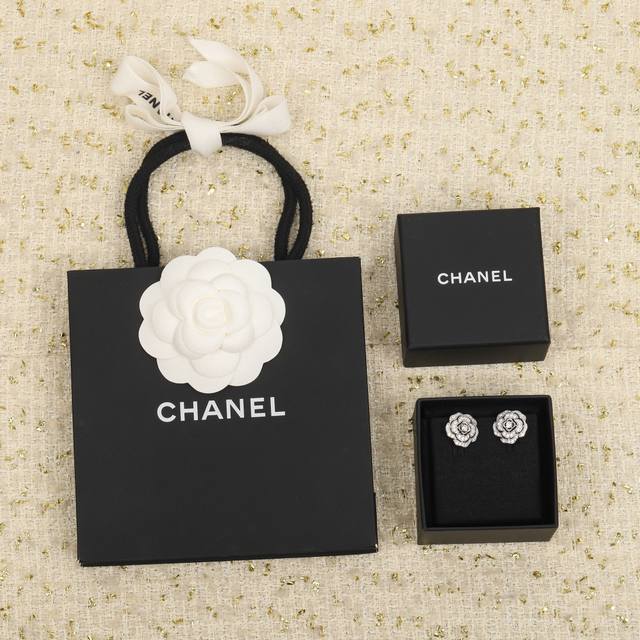 Our Camellia Ear Studs Are Available For Custom Orders With Real Gold And Diamon