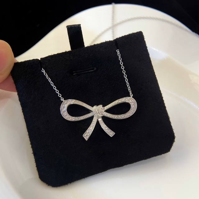 Graff Bow Butterfly Diamond Necklace, Perfect For The Romantic At Heart, With A