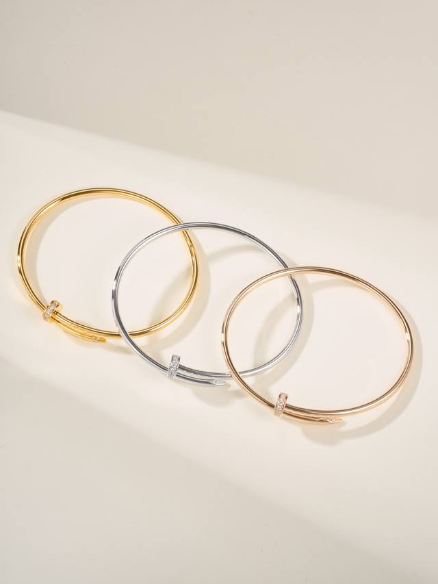 Head And Tail Diamond Studs, Slim Version Stud Bracelet. New Narrow Stud Bracele