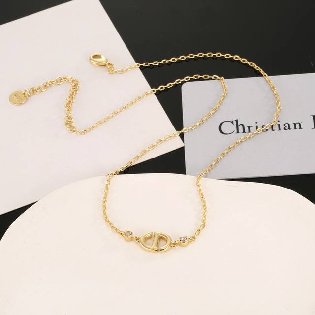 Necklace Bracelet Latest Dior Trend, Popular Among Influencers, Dior Series, Cd