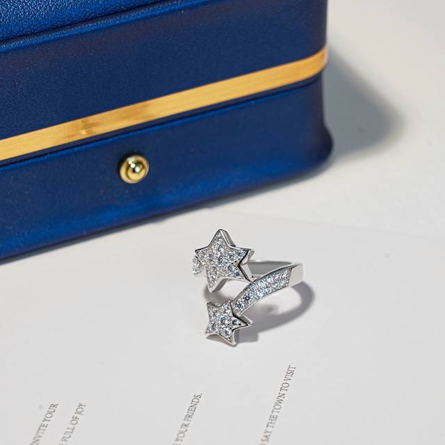 Unlock A Ring, The Little Comet Ring, Size 5678 Us, Material: 925 Silver Plated