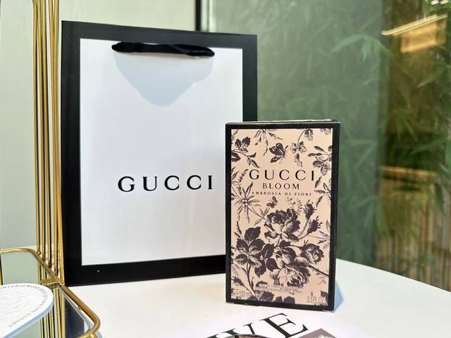 Counter Quality Gucci Red Blooming Flowers Ml [Gucci Bloom Ambrosia Di Fiori] Su