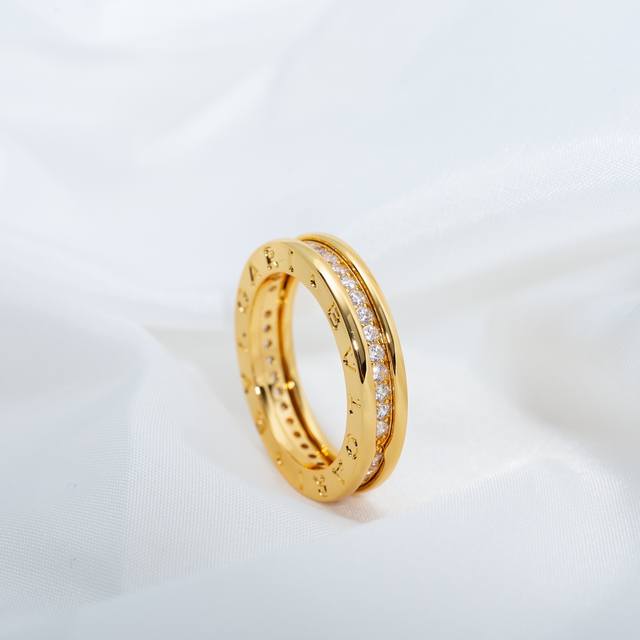 Bulgari Zero1 Single Band Diamond Ring Size 56789 Us Size Available In Three Col
