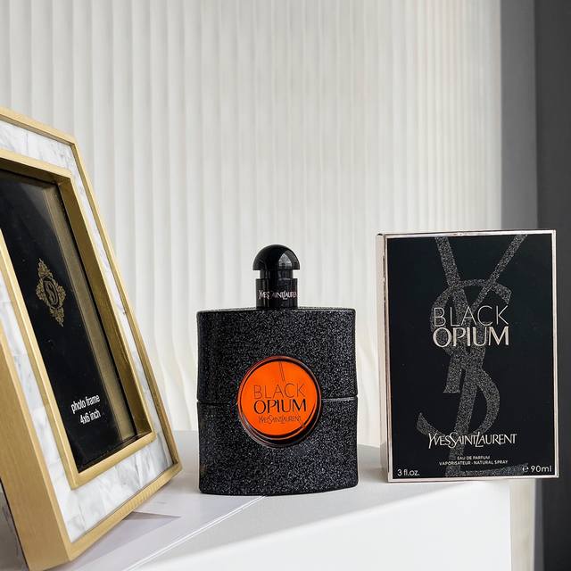 Counter Quality Ysl Black Duck Perfume. A Very Popular Perfume~ The Entire Bottl