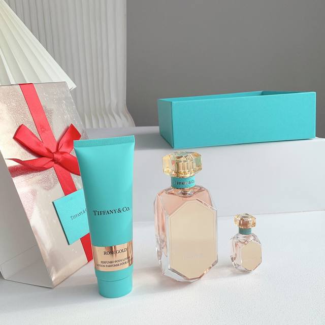 Counter Quality Qixi Valentine's Day Gift Set Tiffany Limited Edition Rose Gold