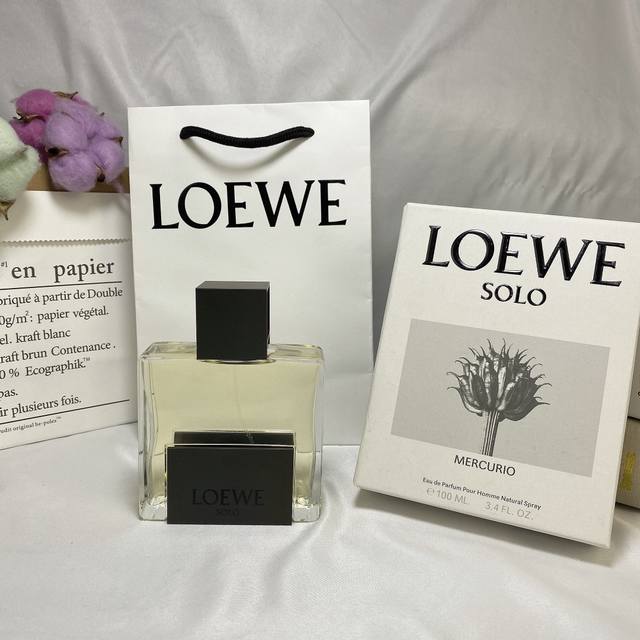 Counter Quality Loewe Solo Mercurio Platinum Solo Platinum Men's Eau De Parfum,