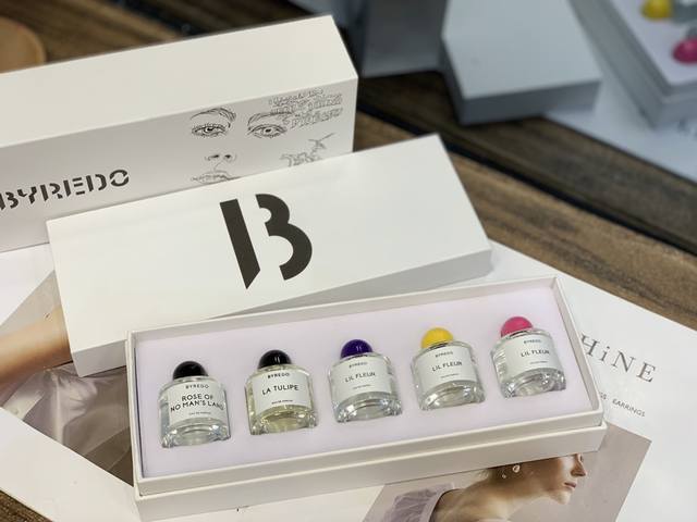 Counter Quality Byrdeo 5-Piece King's Edition Perfume, 5 Bottles, Each 5Ml, Comp