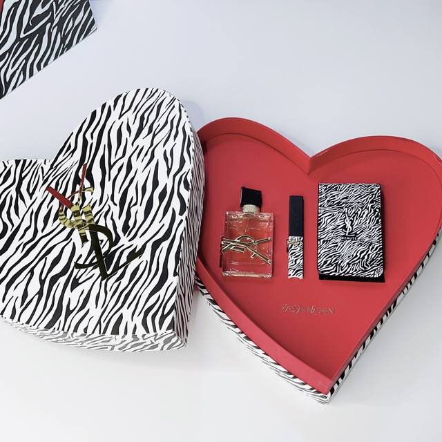 Counter Quality Saint Laurent Zebra Beyond Ice And Fire Two-Piece Set Includes:
