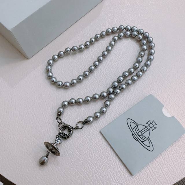Vivienne Westwood Saturn Necklace! British Fashion Designer, The Mother Of Punk