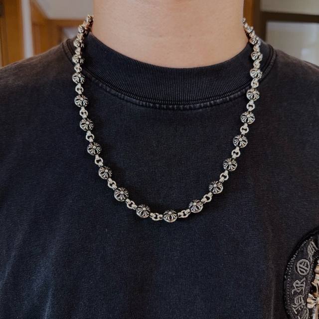 New Arrival, Boutique Quality Chrome Hearts Classic Retro Cross Flower Ball Larg