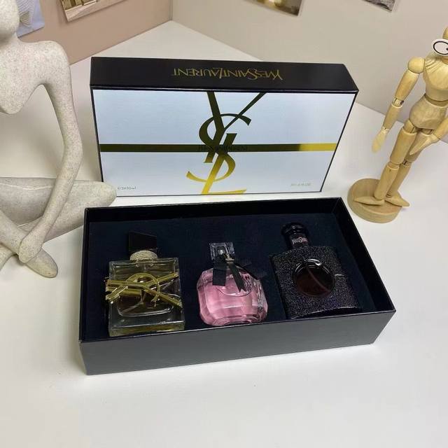 Exclusive Saint Laurent Perfume Sample 30Ml Three-Piece Set! Includes: 30Ml*3 Wi