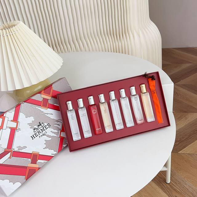 Counter Quality .Hermes Herm S Scented Water Sample 15Ml Eight-Piece Set Herm S