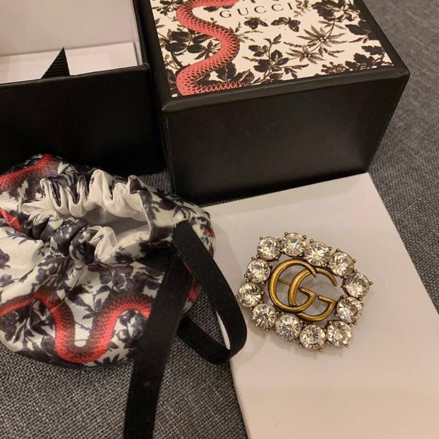 Gucci Boutique Early Autumn New Jewelry! Gucci Brooch! Swarovski Pearls, Genuine