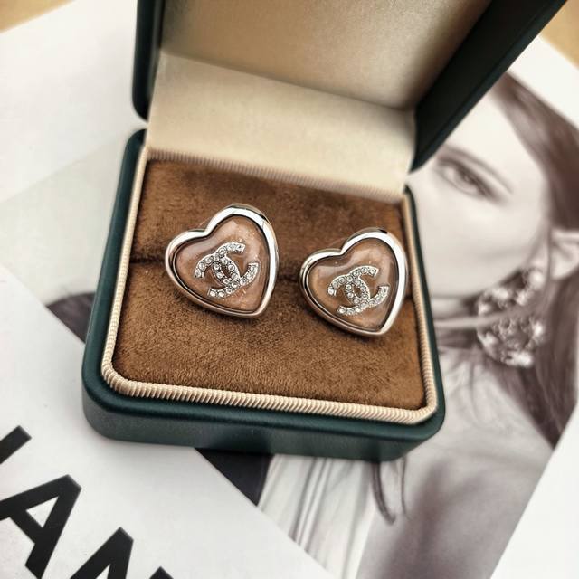 Chanel-Inspired Earrings, Elegant And Sophisticated Design With Intricate Carvin