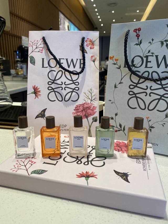 Counter Quality Loewe Perfume Sample Set Of Five! The Counter Version Of Loewe I