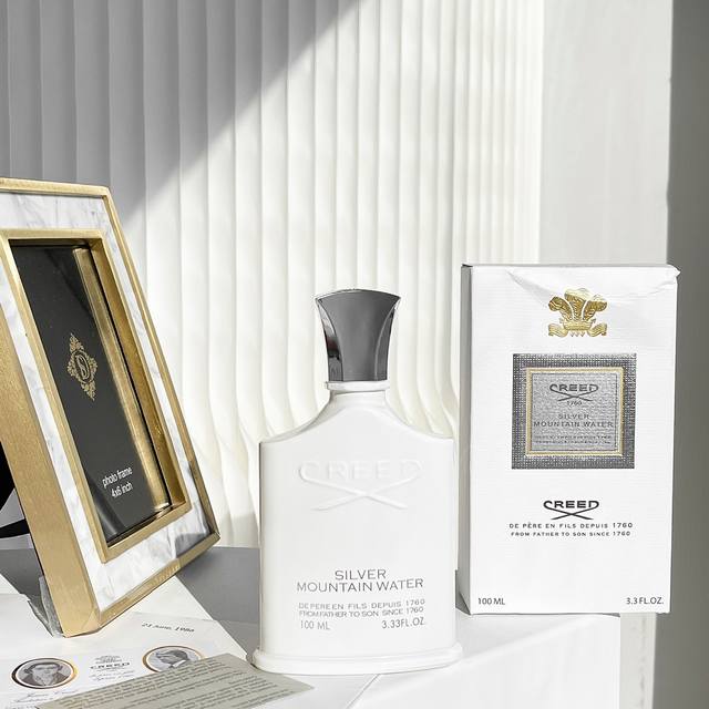 Counter Quality Creed Silver Mountain Water Silver Mountain Water Perfume Top No