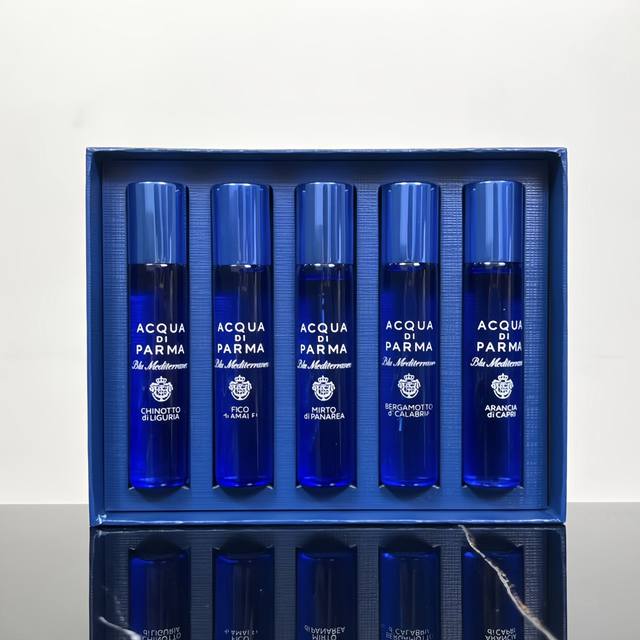 Counter Quality Parma Test Tube Perfume 5-Piece Set! Comes With Gift Bag, Parma
