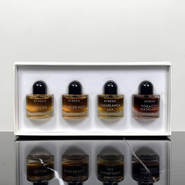 Counter Quality Bai Rui De Nightfall Perfume Sample Set Of Four, Comes With Gift