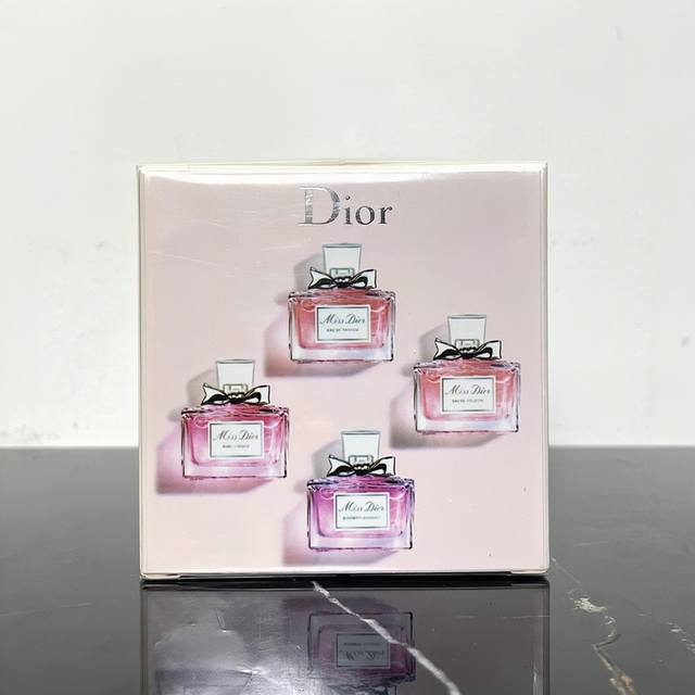 Counter Quality Dior Sweetheart Perfume Sample Set Of 4 Square Box Dior Sweethea