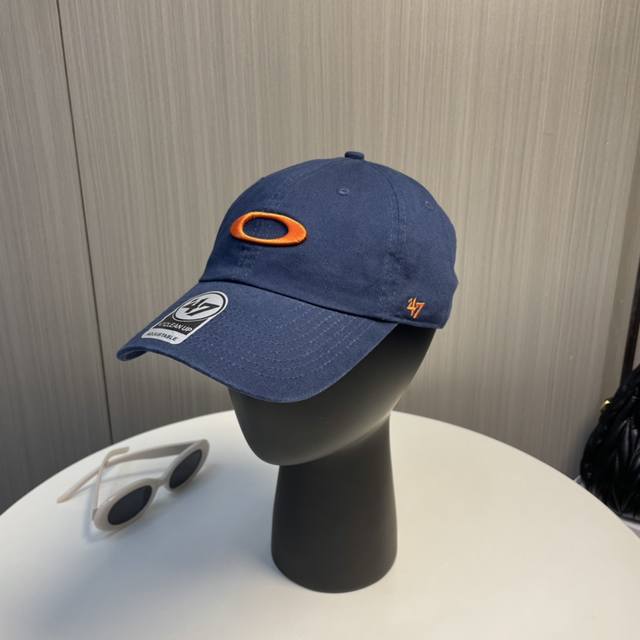 Oakley X 47Brand Collaboration Baseball Cap, Mlb-Inspired Retro Baseball Cap. Cu