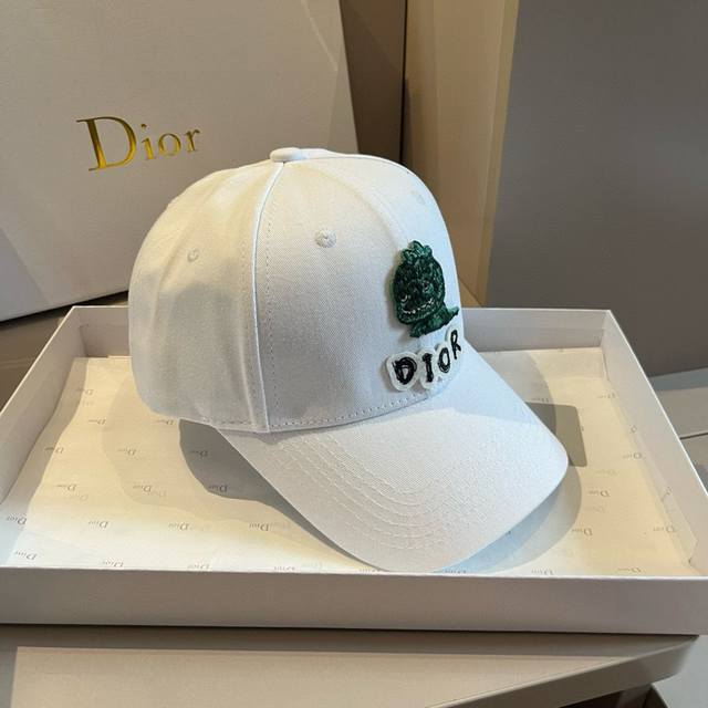 Dior Duckbill Cap, Unisex Baseball Cap, Head Circumference: 57 Cm