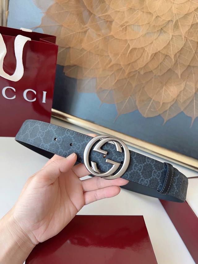 Gucci French Original Leather, Black Canvas, Original Base Leather. Quality Is U