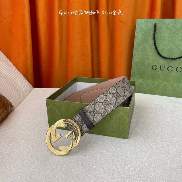 Gucci Classic Imported Original Embossed Face With Original Leather Base, Premiu