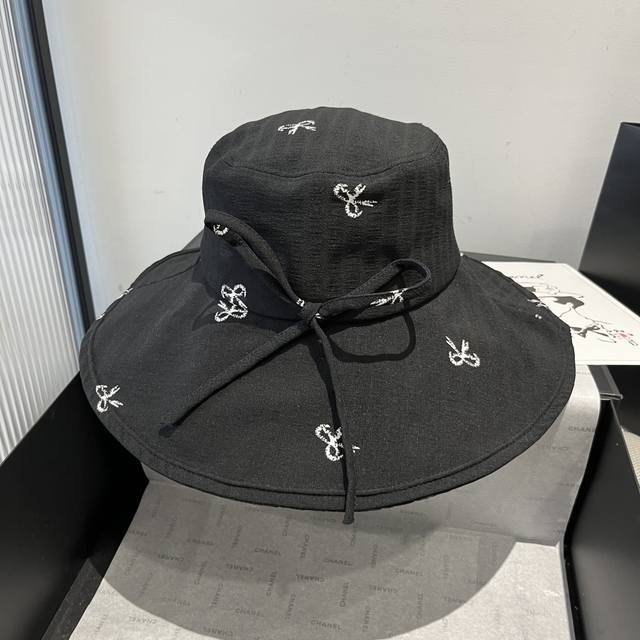 Miu Miu New Fisherman's Hat, Sun Protection Hat, Head Circumference 57Cm