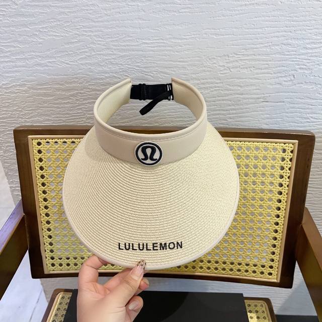 Running Volume Lululemon ~ New Style Open-Top Hat With Color-Blocked Edges, Perf