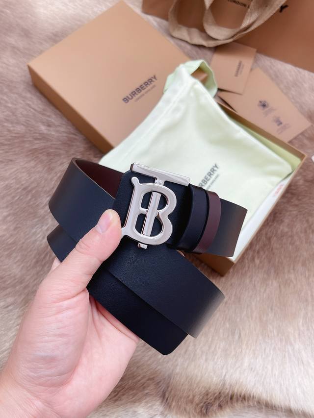 Burberry Men's Belt, Trade Company Order For Export To Italy, Authentic Size 3.5