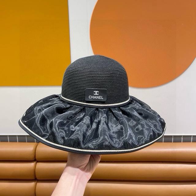 Chanel Summer Breathable Sun-Protective Fisherman's Hat For Women, Uv-Blocking F