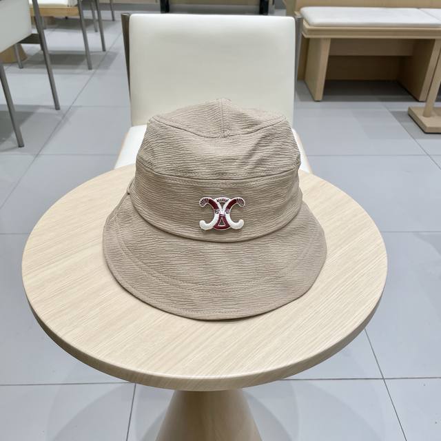 Celine Resort-Style French Casual Retro Hat, Spring/Summer Fisherman's Hat, Vers