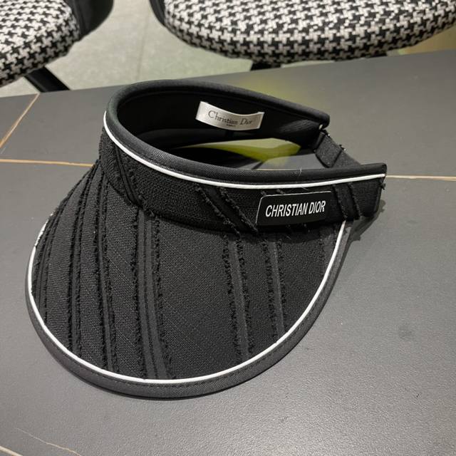 Dior Early Spring New-Style Open-Top Hat, Summer Essential Item, Because It's So