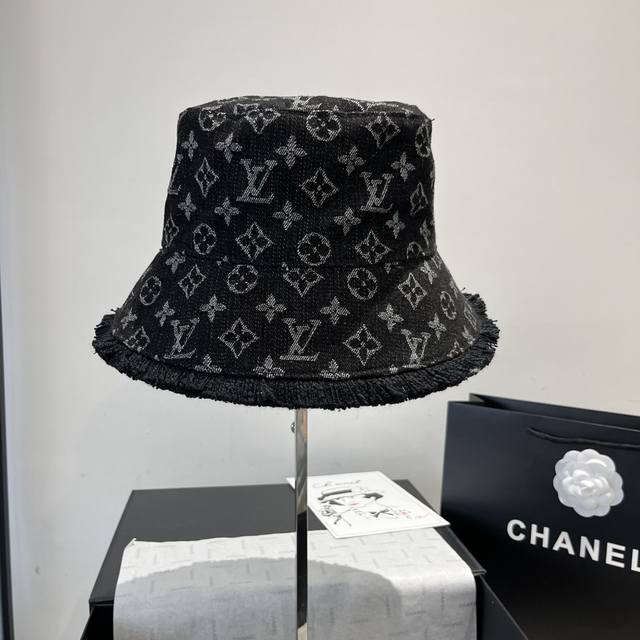 Lv Denim Fisherman's Hat