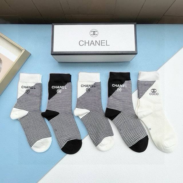 With Packaging, One Box Of Five Pairs Chanel High-Quality Super-Popular Influenc