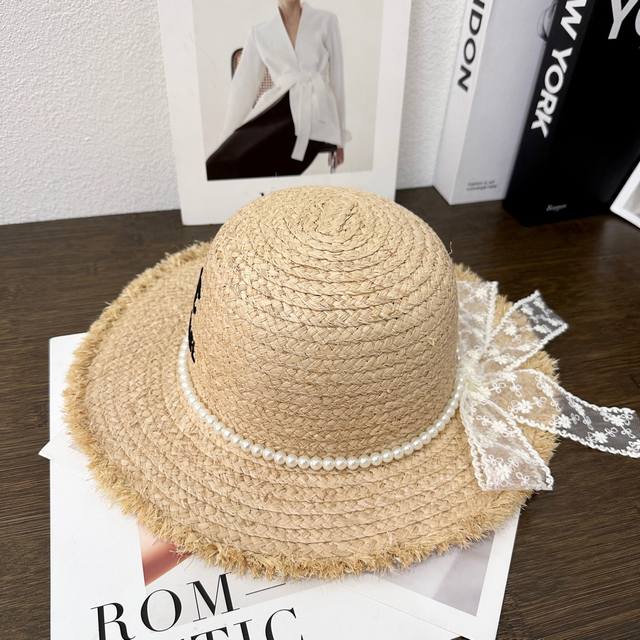 Run Volume Little Chanel ~ Summer Is Here! Beach Vacation-Style Straw Hat Get It