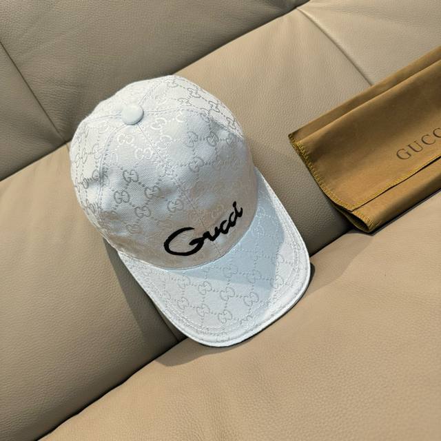 With Box And Cloth Bag, Gucci New Original Baseball Cap, Artistic Embroidery, 1: