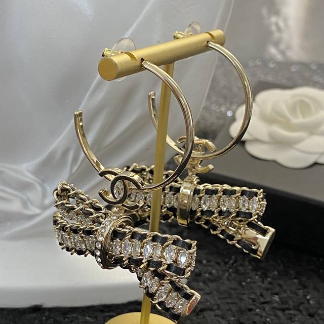 Chanel Ear Studs, Hot-Selling New Arrivals, Consistent With Zp Chan 23. Leather
